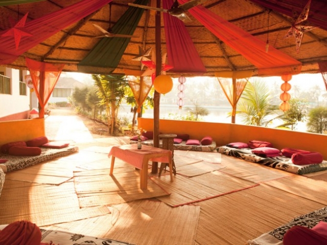 Mahi Yoga Accommodation in Goa, Arambol beach